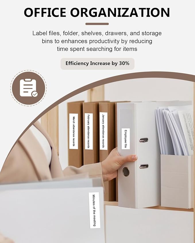4-Pack 18mm 0.7" Laminated White Compatible for Brother Tze-241 Tze241 Tze241 Tz-241 Tz241 3/4" PTouch Tape Tze Tz 18mm 0.7 Laminated White Label Tape for PT-D400 PT-D410 PT-D600 PTD-610BT