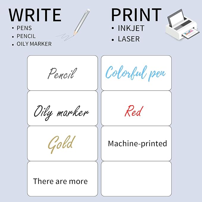 2" x 4" Address Labels Sticker Paper for Laser/Ink Jet Printer mailing Labels 8.5"×11" White