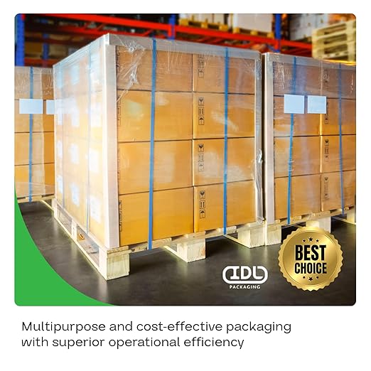 IDL Packaging 2” x 2” x 48” Black Cardboard Edge Protector (Pack of 20) - Corner Protectors for Shipping, Storage, & Moving – Reinforced Corner Guard Protection for Pallets, Wall Corners, & Furniture