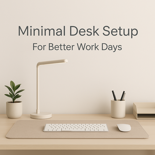 “Boost Your Focus: 6 Minimal Desk Setup Items for Better Work Days”  본문