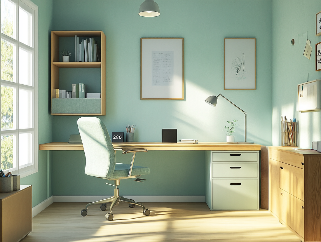 The Psychology of Desk Colors — How Your Workspace Affects Mood 🎨