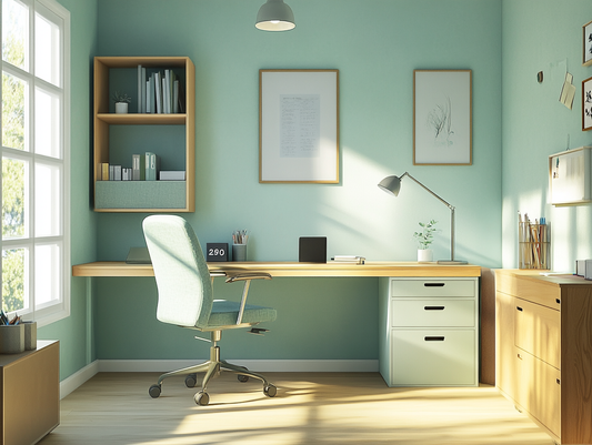 The Psychology of Desk Colors — How Your Workspace Affects Mood 🎨