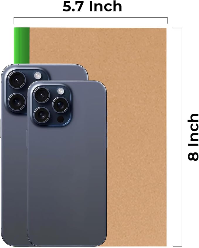 12 Pack Kraft Journals A5, Extra Pages - 120 Pages (60 Sheets), College Ruled, 8 x 5.7 Small Kraft Notebooks, Rainbow Spines, Kraft Composition Notebook Journals for School Home & Office