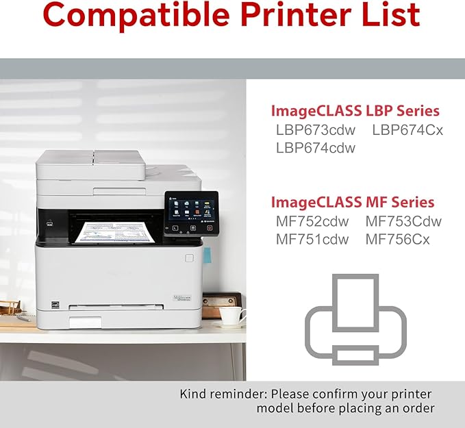 069H 069 High Yield Black Toner Cartridges Replacement for Canon 069/069H Toner Cartridge with ImageCLASS MF753Cdw MF751Cdw MF752Cdw LBP674Cdw LBP673Cdw LBP674Cx 756Cx|with Chip,069H Toner