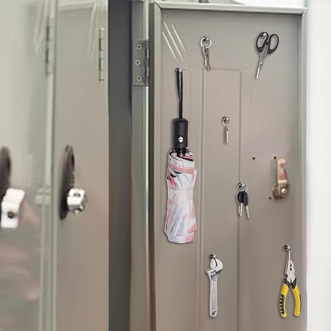 45 Pack Whiteboard Magnets - Refrigerator, Office & School Magnets - Small Neodymium Magnetic Push Pins