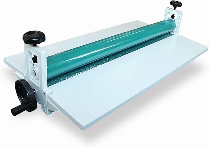29'' Manual Cold Roll Laminator Laminating Machine Lamination Foldable Long Wings