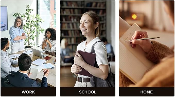 &And Per Se Lined Journal Notebook, 160 Pages, A5 5.7 x 8 inches College Ruled Thick Paper Notebook Journals for Writing, Hardcover Notebooks for Women Men Office School (1 Pack, Apricot)