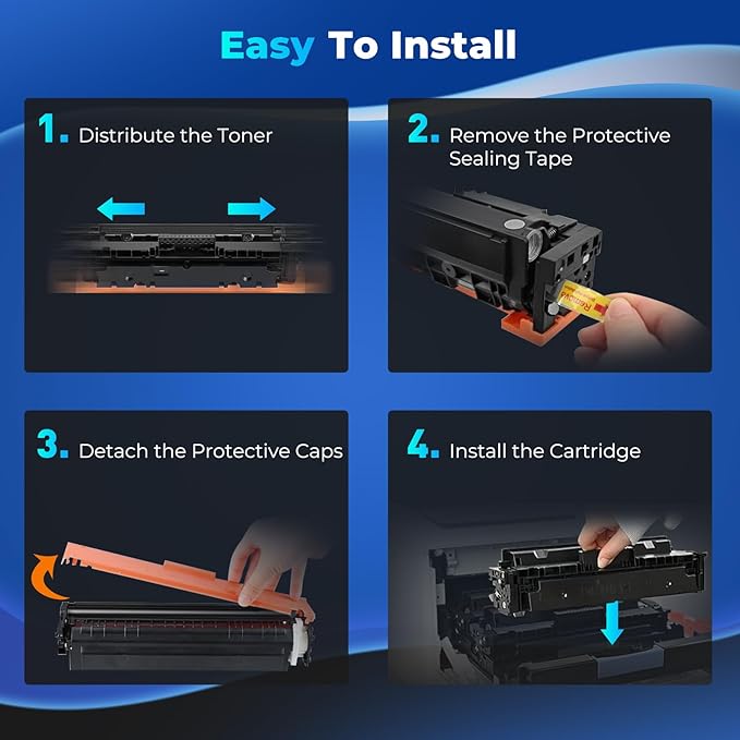 218A Toner Cartridges 3301sdw 3301fdw 3201dw Toner Replacement for HP 218A 218X Toner Cartridge 4 Pack HP218A HP218X With Chip Work for Color Laser Jet Pro 3201dw MFP 3301fdw 3301sdw 3301cdw 3301 3201