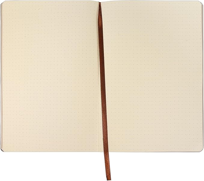 300 Pages Leather Dotted Journal Notebook,Softcover Leather Dotted Journal Notebook for Women Men,300 Pages Notebook for Travel,Business,Work,Office,School Note Taking,5.7'' X 8.3'',green