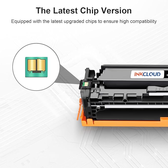 128A Toner Cartridges High Yield Compatible Replacement for HP 128A CE320A CE321A CE322A CE323A for HP Pro CM1415fn CM1415fnw CP1525n CP1525nw Printer (Black Cyan Yellow Magenta, 4-Pack)