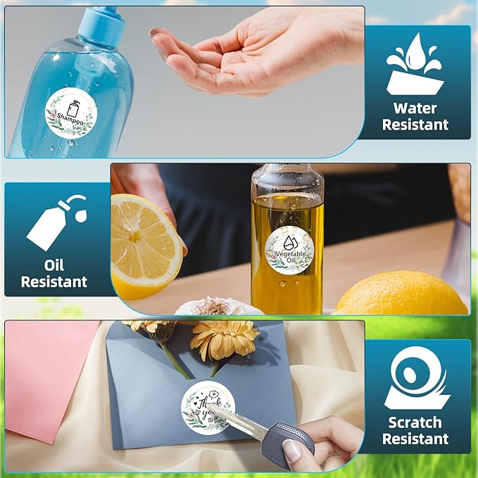 2x2 Round Thermal Labels A