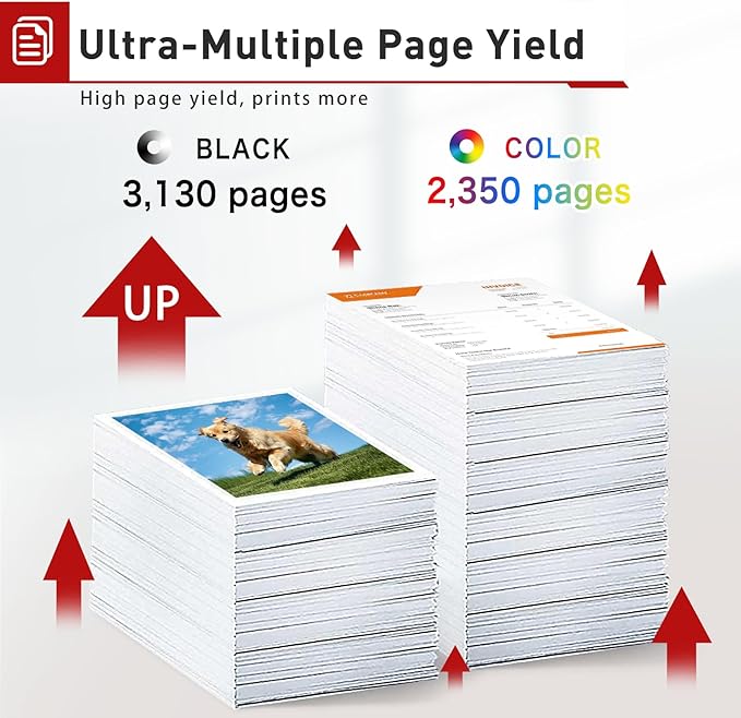 067 Black Toner Cartridge: Compatible with Canon 067 067H CRG-067 Toner Cartridge Set Work for imageClass LBP632Cdw LBP633Cdw MF656Cdw MF654Cdw MF632Cdw MF656Cdw Printers,with Chip