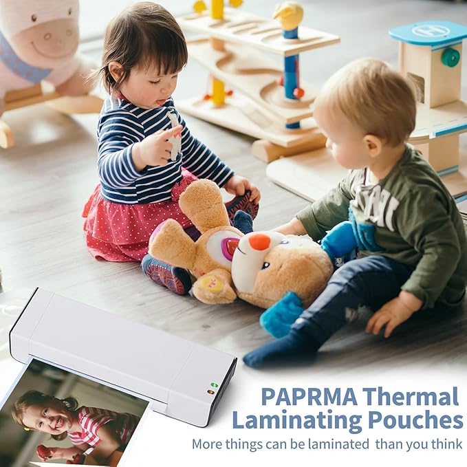 3 mil Thermal Laminating Sheets 30 Packs, 9” x 11.5” Clear Laminating Pouches Holds 8.5 x 11 Inch Sheet, Letter Size Lamination Paper for Laminator - Rounded Corner