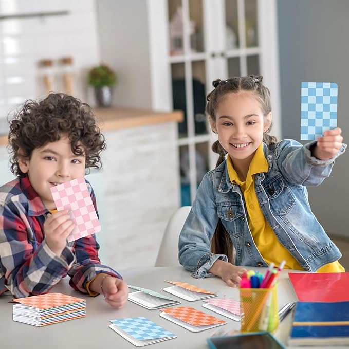 24 Pack Mini Hippie Groovy Notebooks Back to School Favors Small Pocket Size Retro Pink Blue Checked School Girl Notebooks for Students Teacher Appreciation Gift Employee Classroom Prize 5x3 Inch