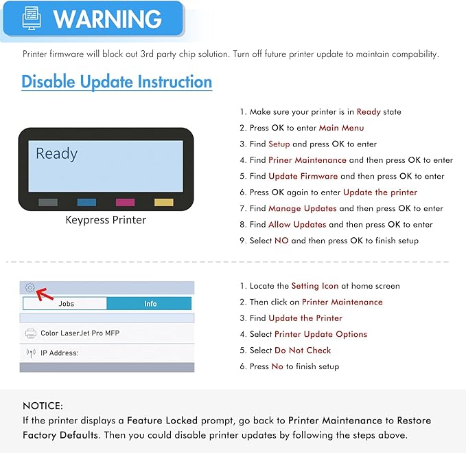 414X Toner Cartridges 4 Pack High Yield: MFP M479fdw - 414A with Chip Compatible Replacement for HP 414X 414A 2020X for HP Color Laserjet Pro MFP M479fdw M479fdn M454dw M454dn Printer Ink (K/C/M/Y)