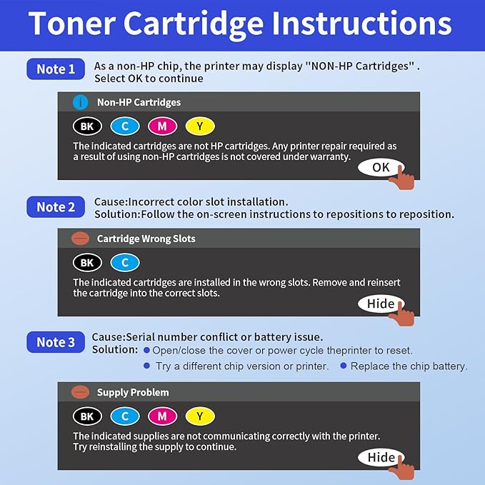 218X Toner Cartridges 4 Pack High Yield (with Chip) Compatible Replacement for HP 218X 218A for Color Laserjet Pro 3201dw MFP 3301fdw 3301cdw 3301sdw Printer Ink W2180X W2180A (BCMY, 4-Pack)