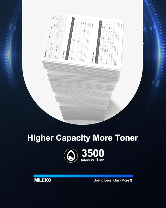 30X High Yield Black Toner Cartridge Compatible Toner Cartridge Replacement for HP 30X 30A CF230X CF230A Compatible with HP Laserjet Pro MFP M203dw M227fdw M227fdn M203d M203dn M227sdn, 2 Pack (Black)