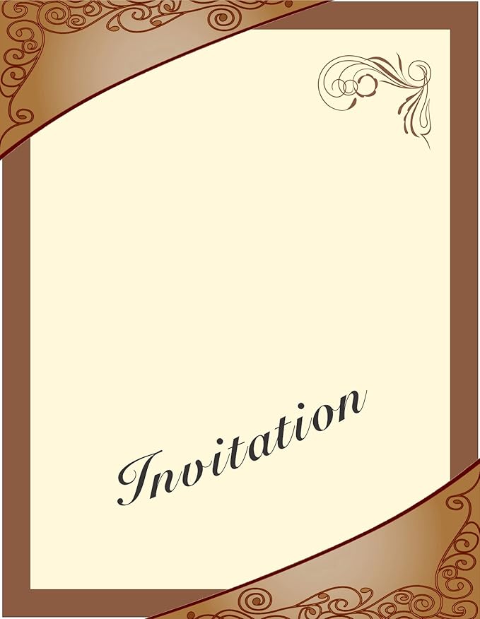 100 Natural Smooth Card Stock Sheets Paper - 4" X 9" (4X9 Inches) #10 Envelope Insert Size - 80# (80 lb/Pound) Cover Weight - Quality Paper - Smooth Finish