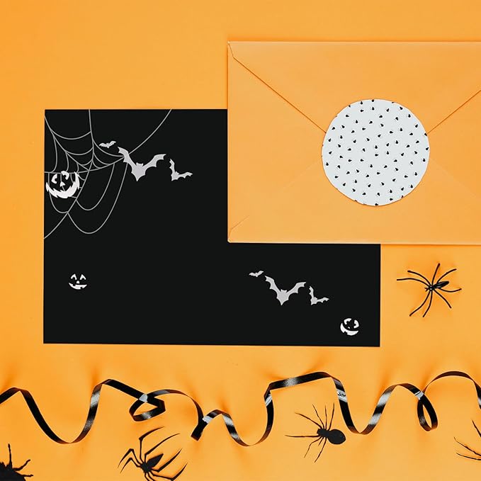 100 Pack Black Cardstock 5x7 Blank Card Thick Paper, Goefun 80lb Flat Card Stock Printer Paper for Invitations, Postcards, Photos, DIY