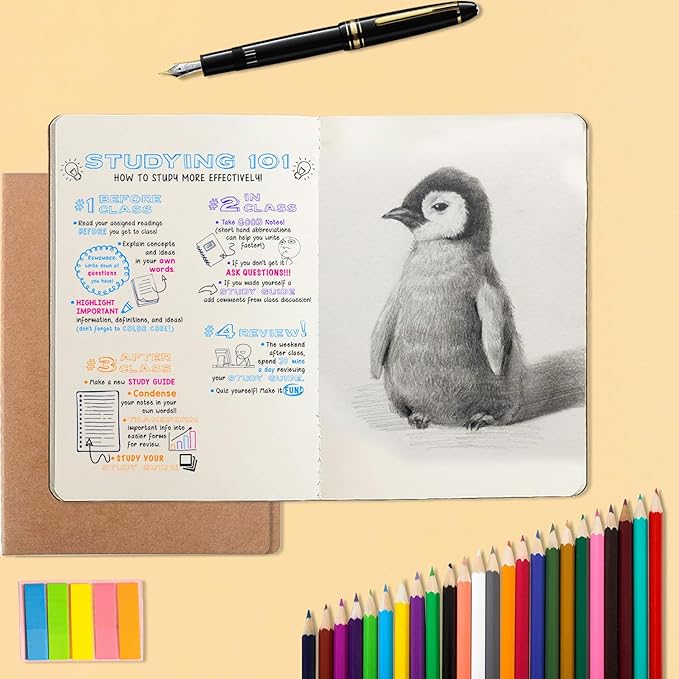 30 Pack Blank Kraft Notebook A5 Soft Cover Kraft Notebooks Journals Writing Diary Subject Notebooks 30 Sheets 60 Pages for Journaling, Travelers, School and Office