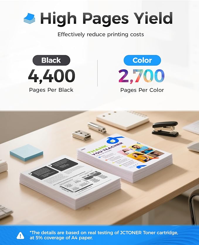 312X 312A Toner Cartridge Set 4-Pack Replacement for HP 312X 312A 305A 305X for Laserjet Pro 400 Color MFP M475dn M475dw M451dn M451dw M451nw Pro 300 M375nw M351a M476dw M476nw M476dn Printer Ink