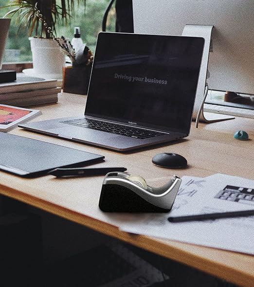 12 Rolls Transparent Tape Refills, Clear Tape Dispenser Refill Rolls, Glossy Gift Wrap Tapes for Office, School, Home, 3/4 x 1000 Inches