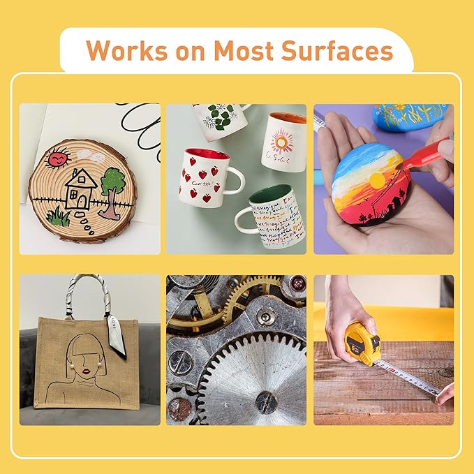 100 Permanent Markers Bulk - 50 Assorted Colors + 50 Black Drawing Marker Pens Set, Waterproof Quick Drying Colored Art Markers for Classroom Office School Store Supplies