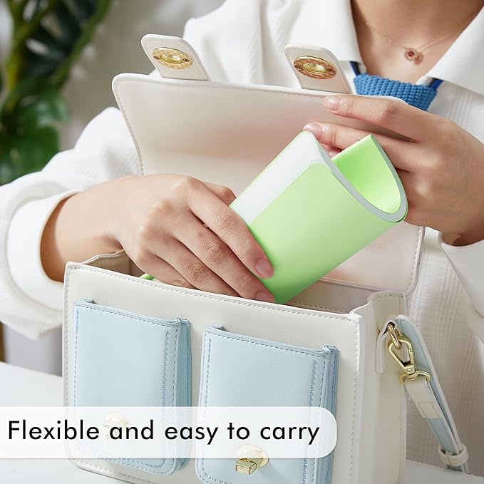 16 Pack Soft Cover Journal Bulk, Feela Lined Notebooks College Ruled for Work for Women Girl Writing, Blank Travel Journal Note Taking Notebook School Business Supplies, 8.2” x 5.5”, A5, Light Green