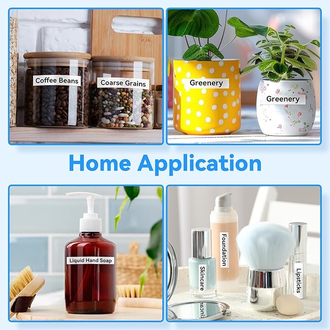 15 PK Label Maker Tape Replacement fot Brother P Touch TZe-231 12mm 0.47" Laminated Label Maker Refills- Compatible with Brother P Touch PT-D210 D220 D200 H110 D410