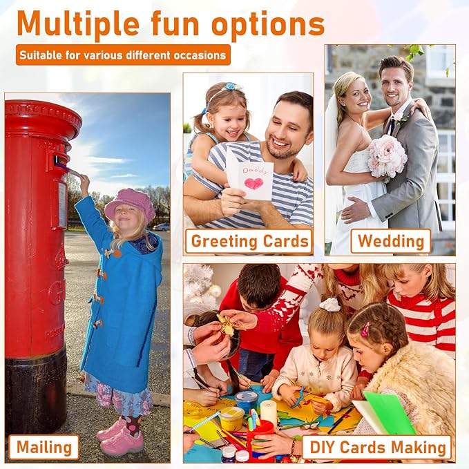 100 Sheets Candy Pink Cardstock 8.5 x 11 Craft Paper, 75lb Premium Certificate Paper Card Stock for Wedding Invitations, Graduations, Memus, DIY Making Cards, Party Decorations