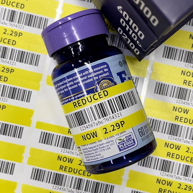 2/3" x 1-3/4", 25 Sheets, 1500 Return Address Labels for Laser & Inkjet Printers, Permanent Adhesive, Letter Size