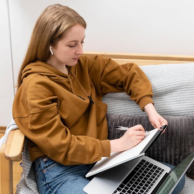 2 Pack of Legal Pads 8.5 x 11 College Ruled Writing Pads 8.5" x 11.75" Notepad 30 Sheets per Note Pads Notebook Study Back 8x11 Pads of Paper